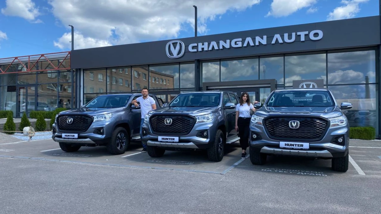 4 пікапи Changan Hunter вирушили до нових власників 